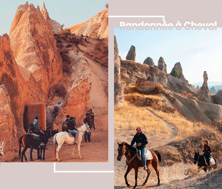 Randonnée à cheval Cappadoce